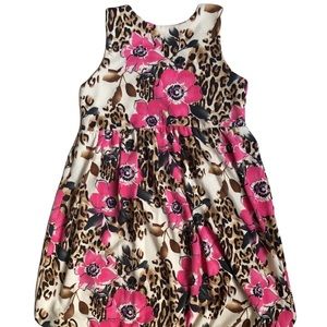 Sleeveless Girl’s Bubble Skirt Dress